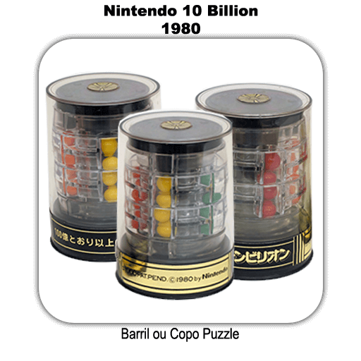 BARRIL OU COPO PUZZLE TEN BILLION NINTENDO