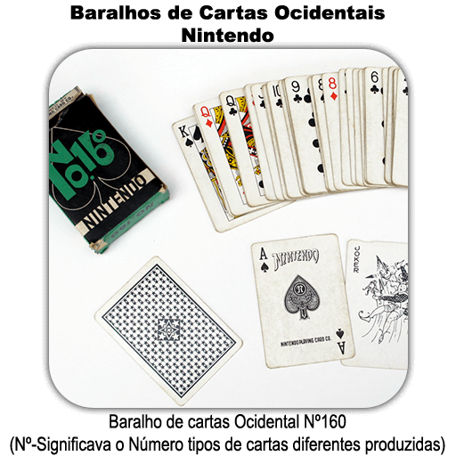 Baralho de cartas Ocidentais Nintendo No160