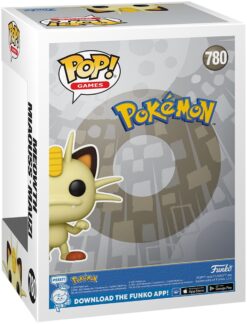 POP GAMES POKEMON MEOWTH MIAOUSS MAUZI No780 BACK BOX