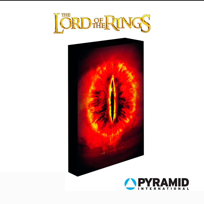 QUADRO ILUMINADO 30X40 SENHOR DOS ANÉIS (SAURON) - Image 3