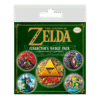 PACK 5 PINS THE LEGEND OF ZELDA COLLECTORS BADGE PACK FC
