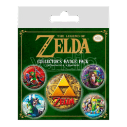 PACK 5 PINS THE LEGEND OF ZELDA (CLASSICS COLLECTOR'S BADGE PACK)
