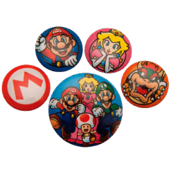 PACK 5 PINS SUPER MARIO BADGE PACK IG1