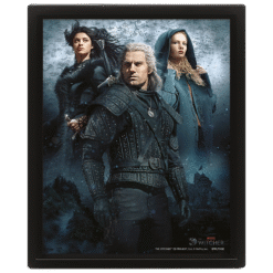 QUADRO LENTICULAR THE WITCHER (CONNECTED BY FATE) (25CMX20CM)