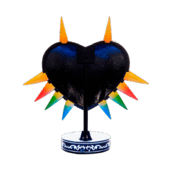 FIGURA FIRST 4 FIGURES THE LEGEND OF ZELDA MAJORA MASK C ILUMINACAO LED 30CM IG2 1