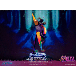FIGURA FIRST 4 FIGURES THE LEGEND OF ZELDA MAJORA MASK C ILUMINACAO LED 30CM IG3