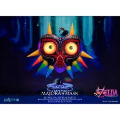 FIGURA FIRST 4 FIGURES THE LEGEND OF ZELDA MAJORA MASK C ILUMINACAO LED 30CM IG1 1
