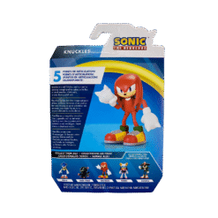 FIGURA KNUCKLES SONIC THE HEDGEHOG 6CM JAKKS IG2