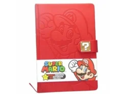 CADERNO A5 PREMIUM SUPER MARIO MEDALLION 1