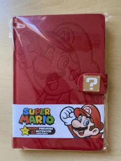 CADERNO A5 PREMIUM SUPER MARIO MEDALLION 2