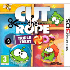 CUT THE ROPE 3 EM 1 3DS (SEMI-NOVO)