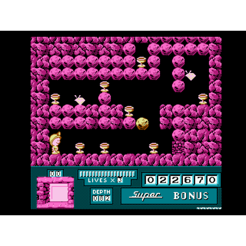 DIGGER T. ROCK THE LEGEND OF THE LOST CITY NES - Image 4