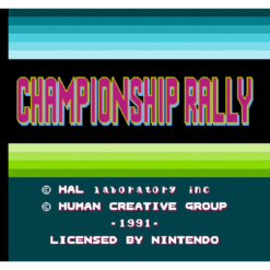 CHAMPIONSHIP RALLY NES IG1