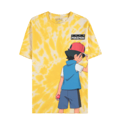POKEMON ASH E PiKACHU T SHIRT MASCULINHA DE MANGA CURTA COM ESTAMPA DIGITAL FC