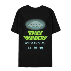 SPACE INVADERS T SHIRT MASCULINA DE MANGA CURTA 2 FC