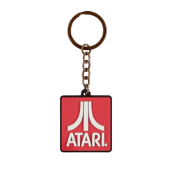 PORTA-CHAVES DE BORRACHA LOGÓTIPO ATARI