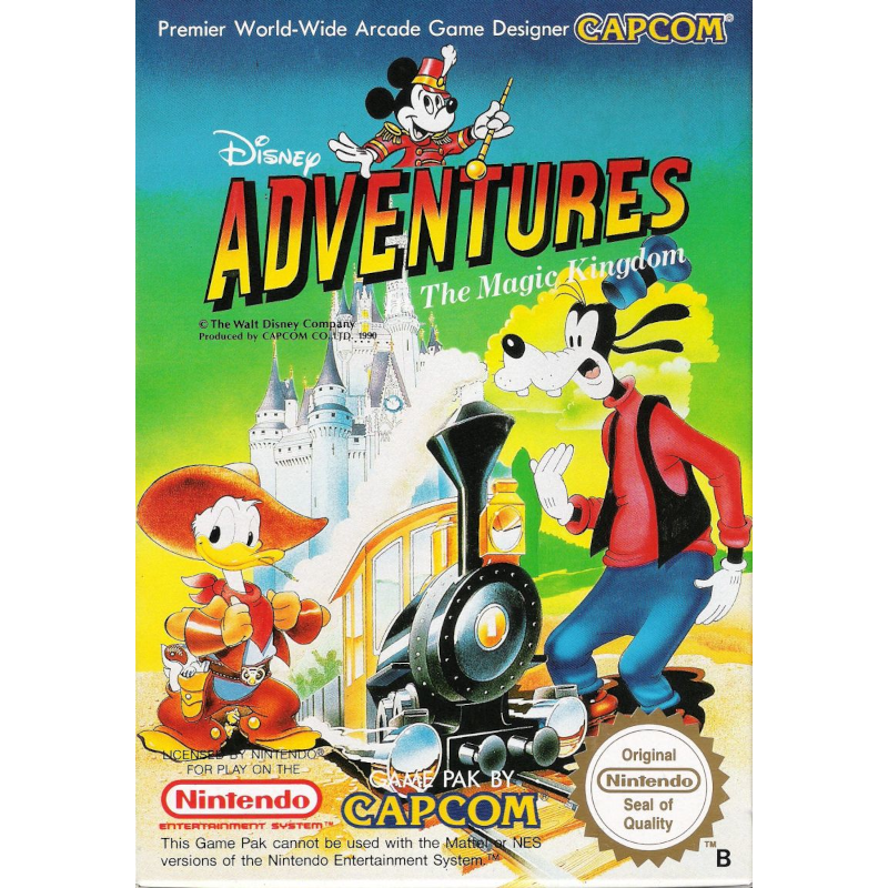 DISNEY ADVENTURES THE MAGIC KINGDOM NES