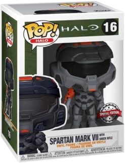 POP HALO SPARTAN MARK VII WITH SHOCK RIFLE No16