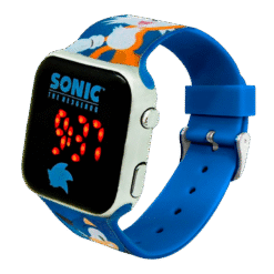 RELOGIO INFANTIL LED SONIC THE HEDGEHOG TAILS IG1