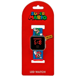 RELOGIO INFANTIL LED SUPER MARIO IG2
