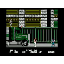 BAD DUDES VS. DRAGON NINJA NES IG3