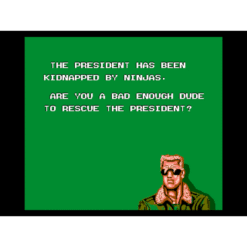 BAD DUDES VS. DRAGON NINJA NES IG2