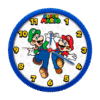 RELOGIO DE PAREDE SUPER MARIO 1