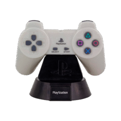 CANDEEIRO ICONS COMANDO CLÁSSICO PLAYSTATION 1 COM LUZ PALADONE