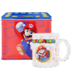 CONJUNTO PARA OFERTA SUPER MARIO BROS CANECA MEALHEIRO FC