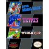 SUPER MARIO BROS. TETRIS NINTENDO WORLD CUP NES FC