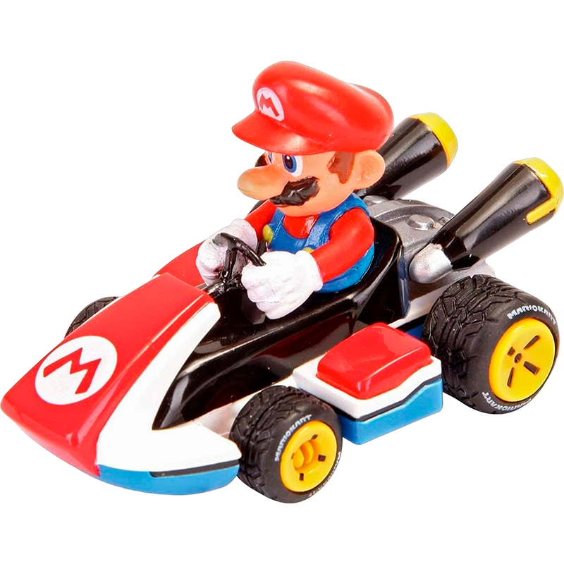 CARRERA SET 3 CARROS PULL SPEED MARIO KART 8 (MÁRIO, LUIGI, YOSHI) - Image 2