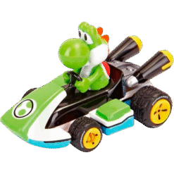 CARRERA SET 3 CARROS PULL SPEED MARIO KART 8 MARIO LUIGI YOSHI IG3