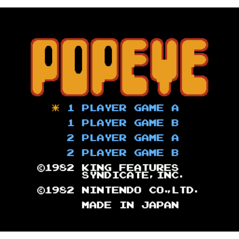 POPEYE NES - Image 2