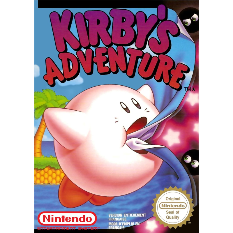 KIRBY'S ADVENTURE NES