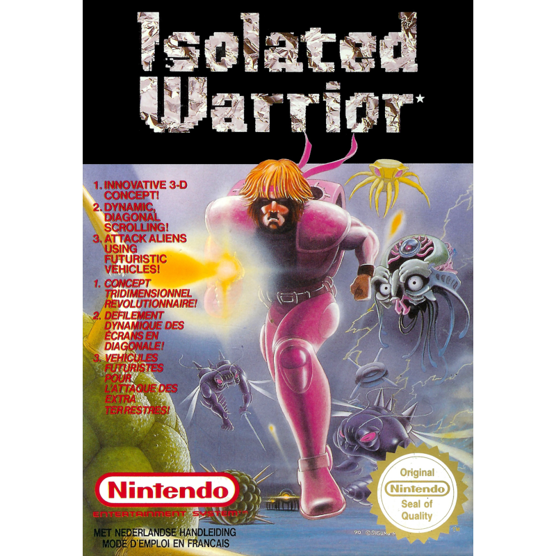 ISOLATED WARRIOR NES