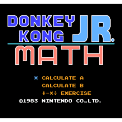 DONKEY KONG JR. MATH NES IG1