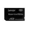 LEXAR MEMORY STICK PRO DUO 4GB SEMI NOVO FC