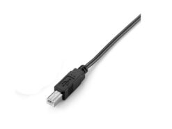 EQUIP CABO USB 2.0 TYPE A PARA USB TYPE B M M 1MT PRETO 2