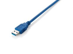 EQUIP CABO USB 3.0 TYPE A PARA USB TYPE B MM 1.8MTS AZUL 1