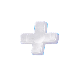 BOTÃO DIRECCIONAL NINTENDO DS (BRANCO)