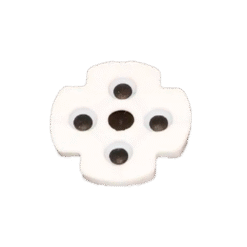 BORRACHA DPAD ESQUERDA COMANDO PS3 (BRANCO)