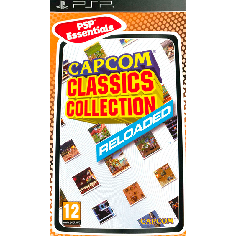 CAPCOM CLASSICS COLLECTION RELOADED (ESSENTIALS) PSP (SEMI-NOVO)