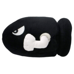 NINTENDO PELUCHE SUPER MÁRIO (BULLET BILL) 13CM