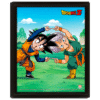 QUADRO LENTICULAR DRAGON BALL Z TURNING THE TIDE OF BATTLE WITH FUSION 25X20 IG1