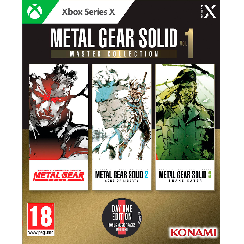 METAL GEAR SOLID MASTER COLLECTION VOL.1 XBOX SERIES X (NOVO)