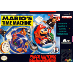 MARIO'S TIME MACHINE SN (COMPLETO) NTSC