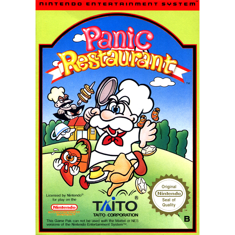 PANIC RESTAURANT NES