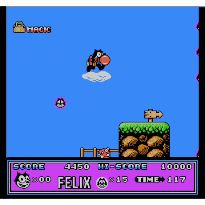 FELIX THE CAT NES - Image 4