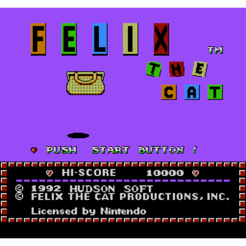FELIX THE CAT NES - Image 2