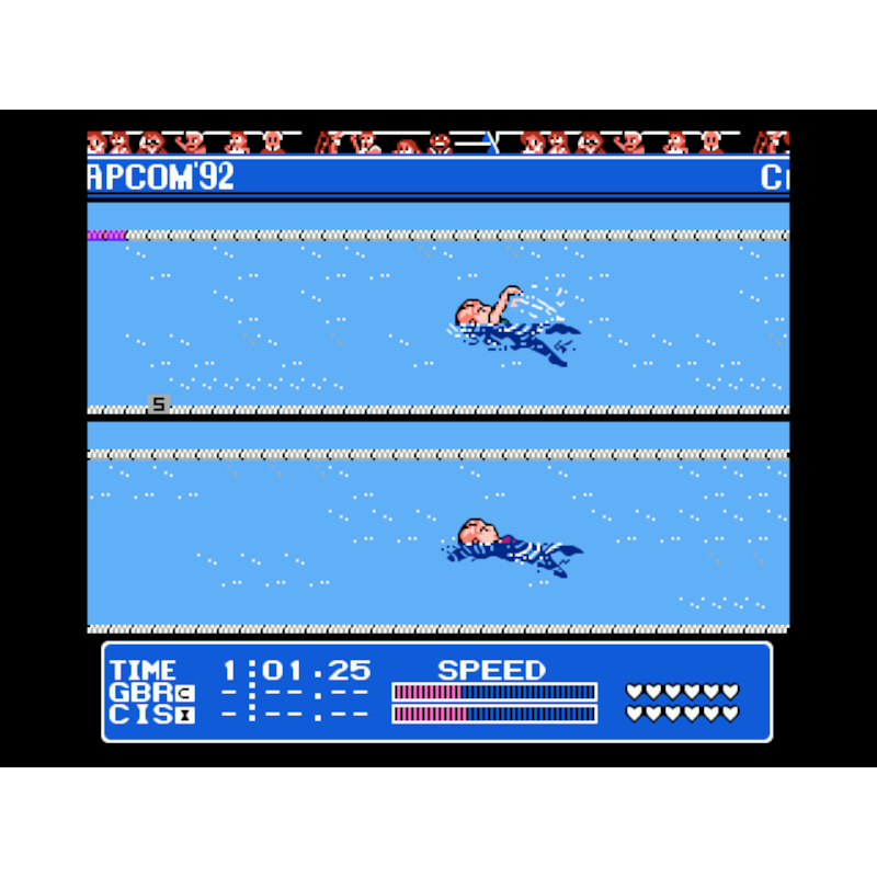 CAPCOM'S GOLD MEDAL CHALLENGE '92 NES - Image 4